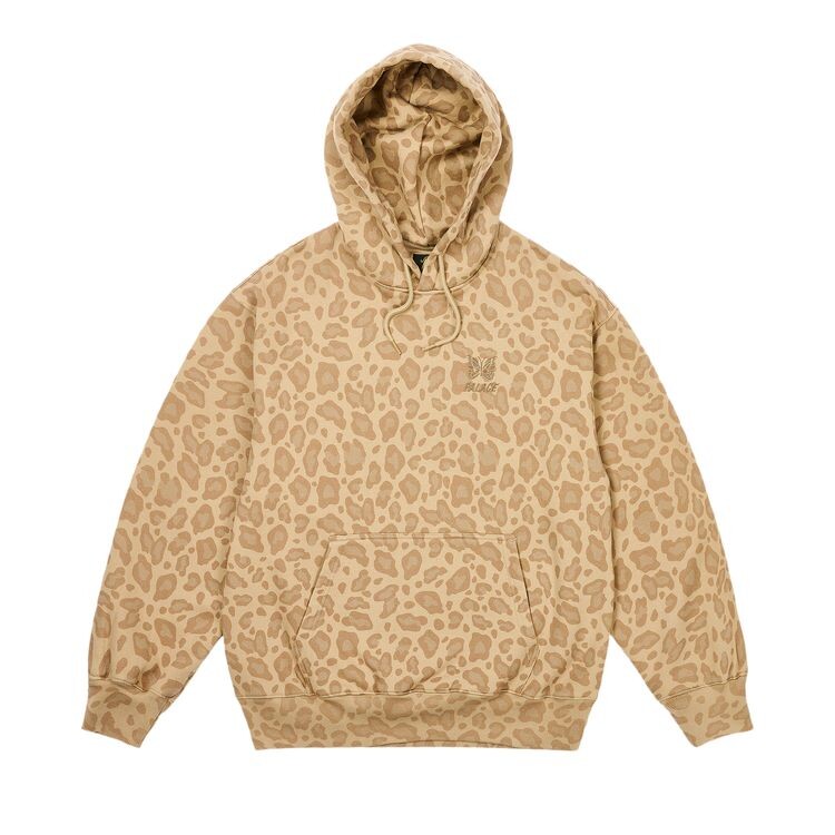 

Худи Palace x Needles Hood Sand, желто-коричневый