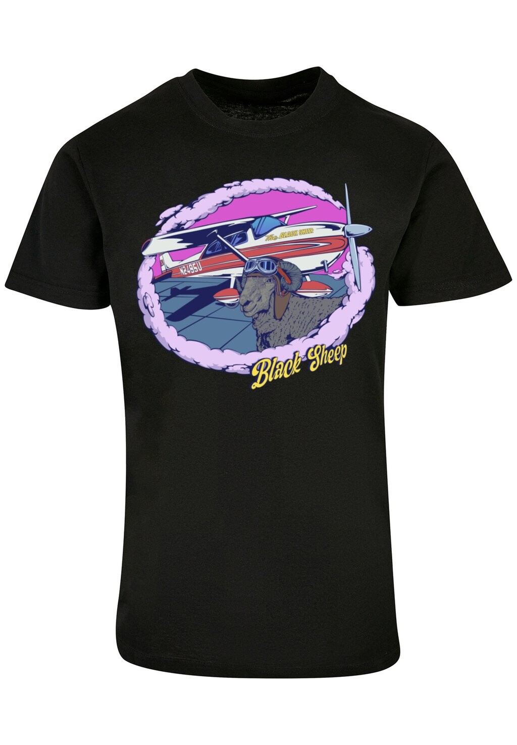 

Футболка с принтом BLACK SHEEP F4NT4STIC, черный