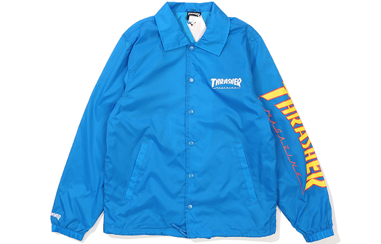 

Thrasher Куртка японская версия унисекс синяя