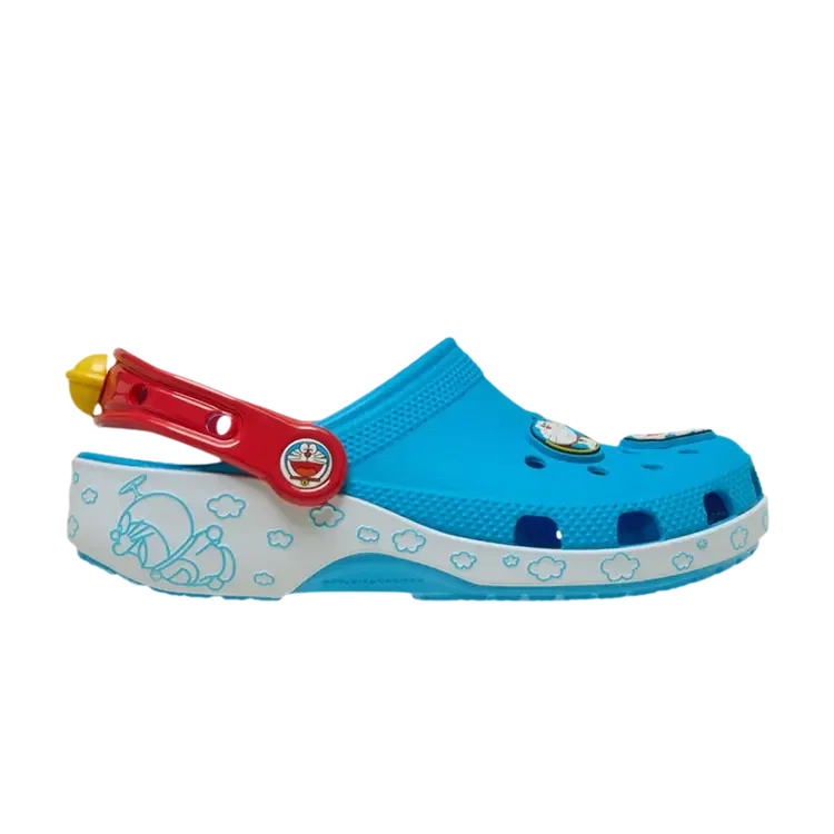 Сабо Doraemon x Crocs Classic Clog K, синий