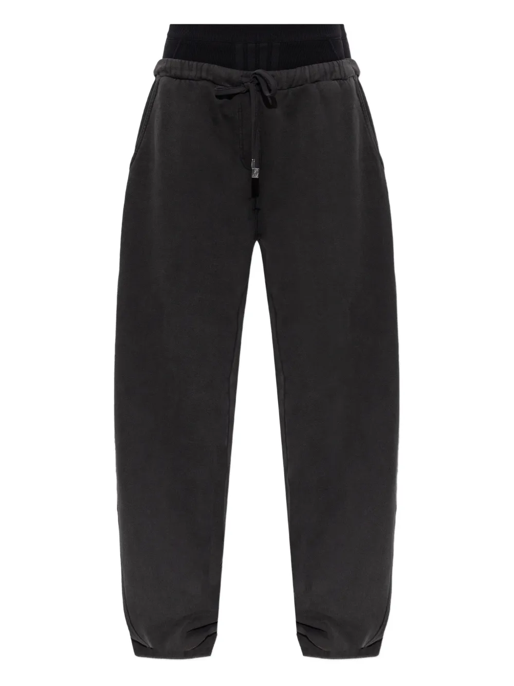 

Спортивные брюки на завязках The Attico, черный