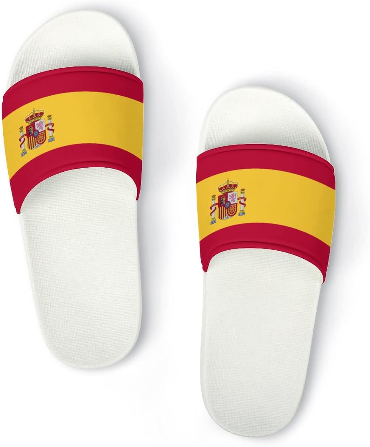 

Летние тапочки с флагом Испании для женщин и мужчин, модные унисекс пляжные обувь, мягкие и удобные тапочки для дома, черный стиль-5, размер 45 (300мм) Taiziyeah