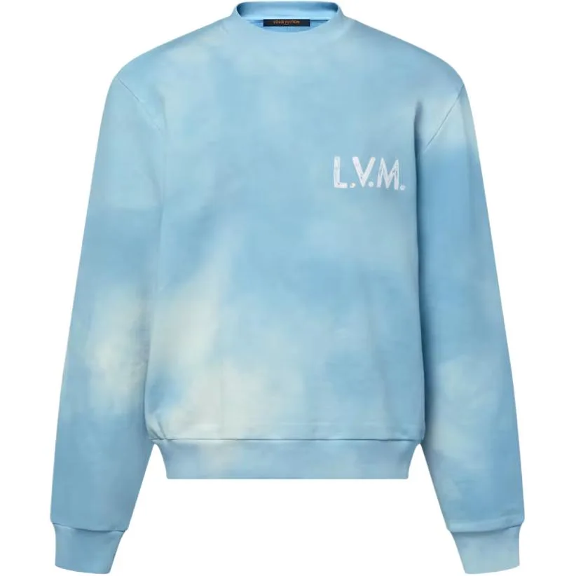 Трикотажный свитер мужской LOUIS VUITTON, Sky Blue