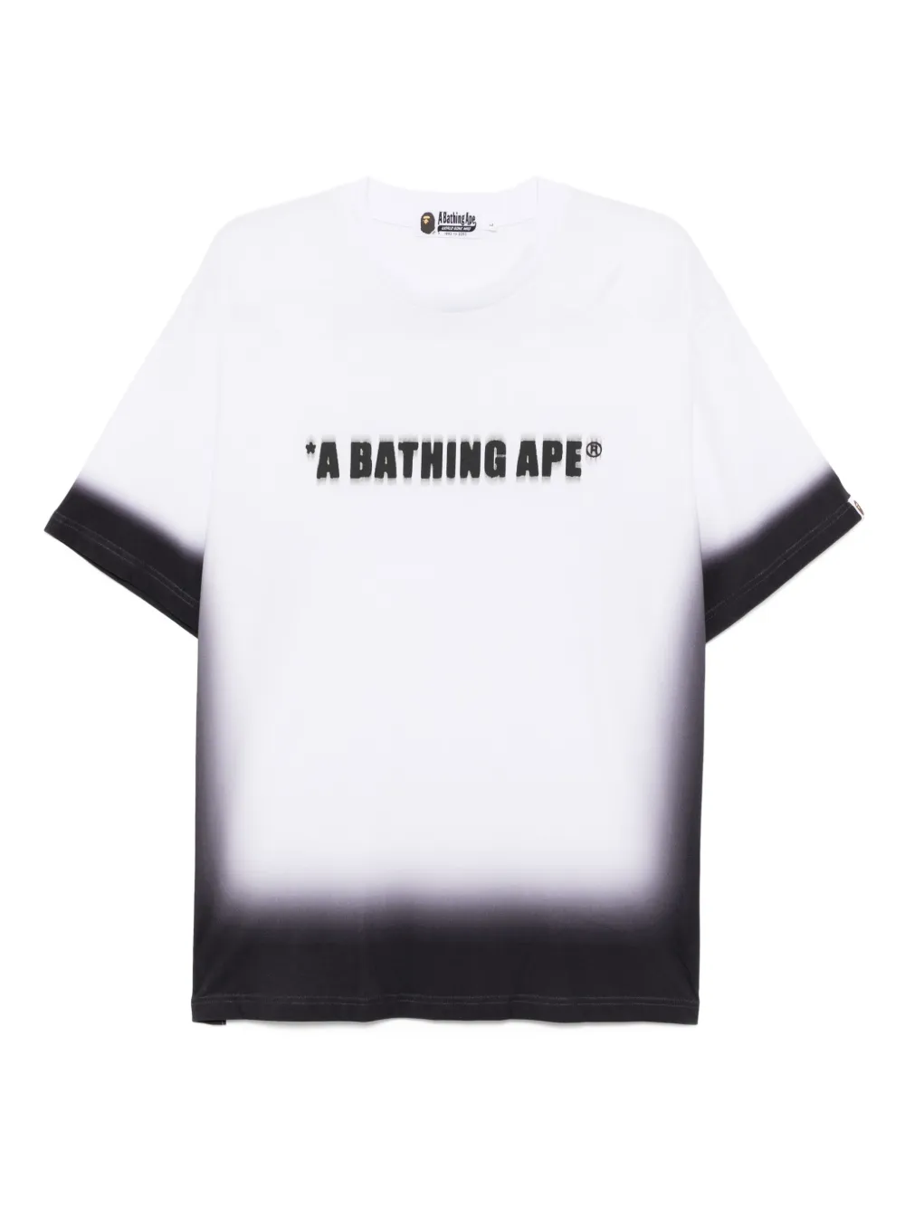 

Футболка с графичным принтом A BATHING APE, белый