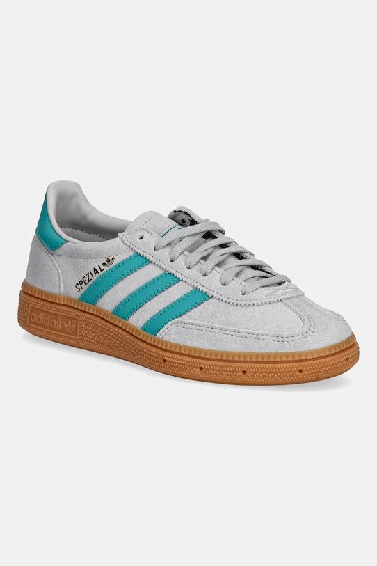 

Детские замшевые кроссовки Handball Spezial Adidas Originals, серый