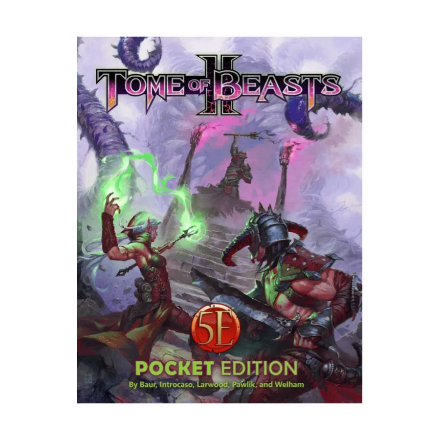 

Tome of Beasts 2 (Pocket Edition), 5th Edition Dungeons & Dragons (Kobold Press), мягкая обложка