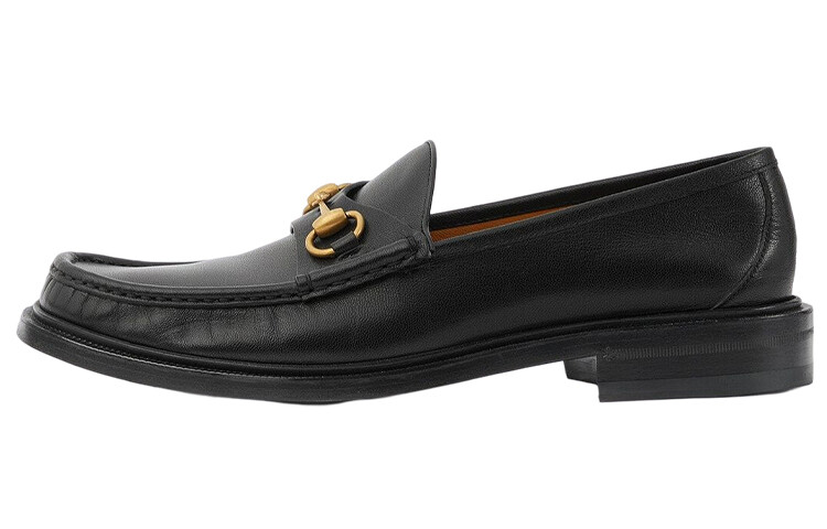 

Horsebit Men"s Casual Men Low-top Black Gucci