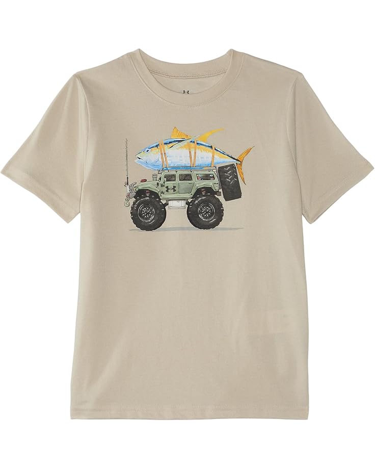 

Футболка Under Armour Kids Tuna Truck Tee, цвет Sandstorm