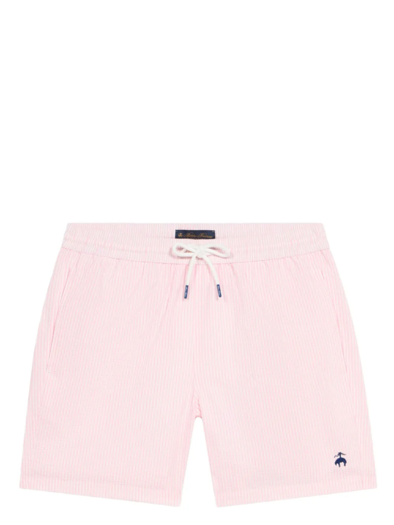 

Плавки-шорты с узором зигзаг Brooks Brothers, розовый