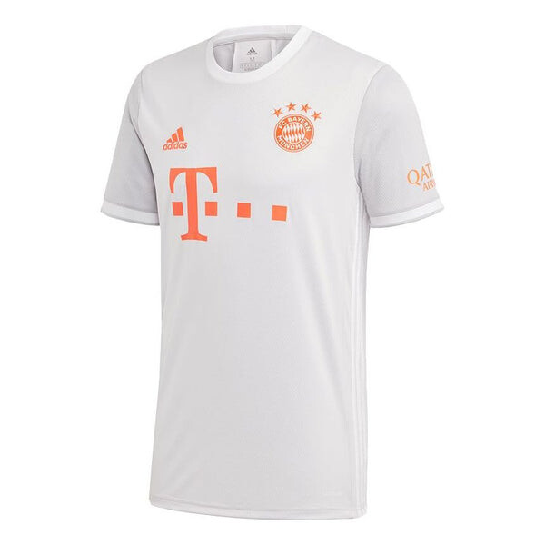 

Футболка fcb a jsy с круглым вырезом спортивная майка sw fan edition bayern munich away Adidas, белый