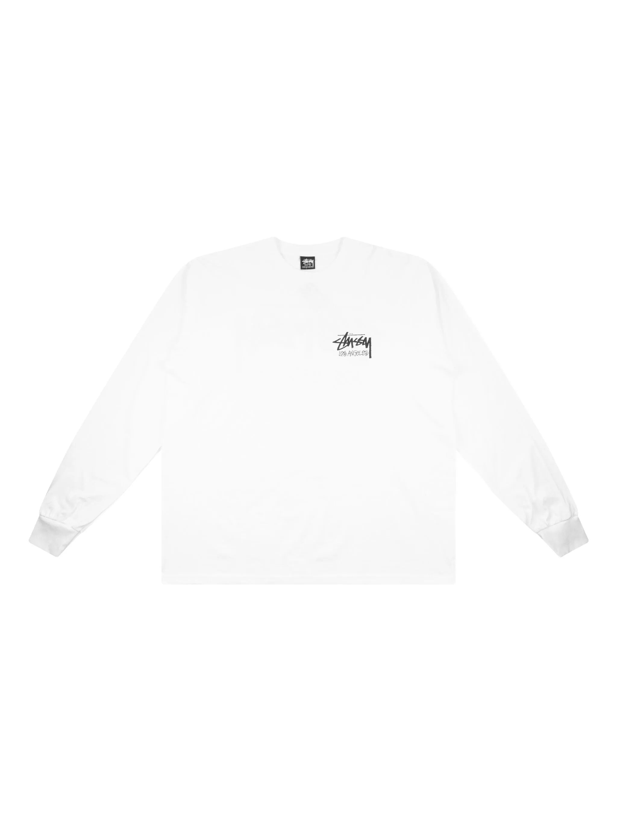 

Футболка с длинными рукавами Stüssy, белый