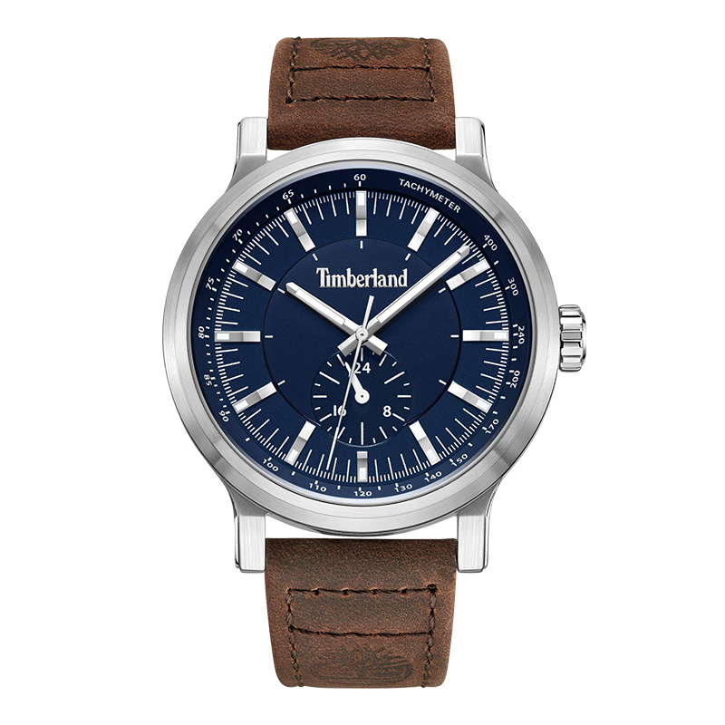 

Timberland Часы Driscoll Collection Wrist Watch Quartz Movement Leather Strap Blue Dial Men's Watch