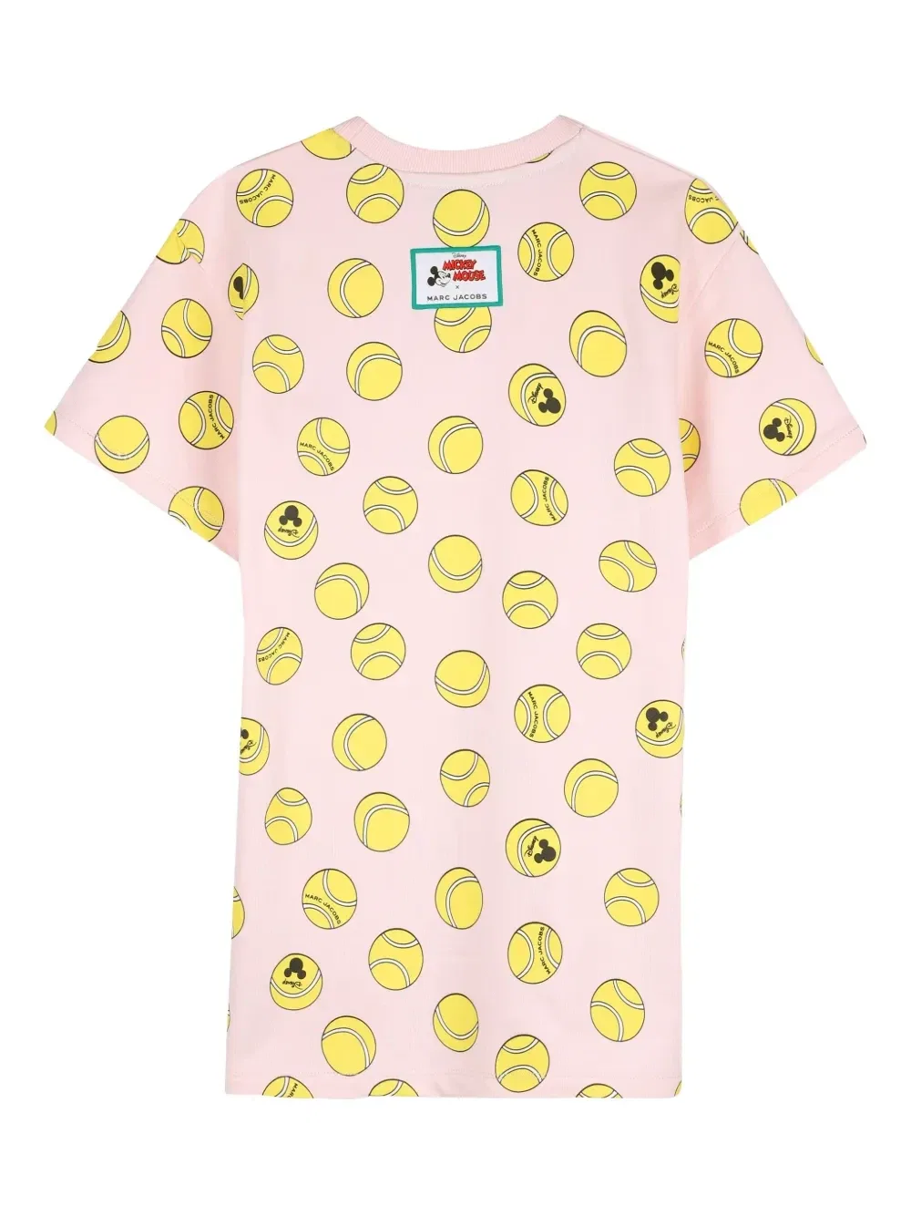 Платье с короткими рукавами из коллаборации с Disney Marc Jacobs Kids, розовый — фото 2