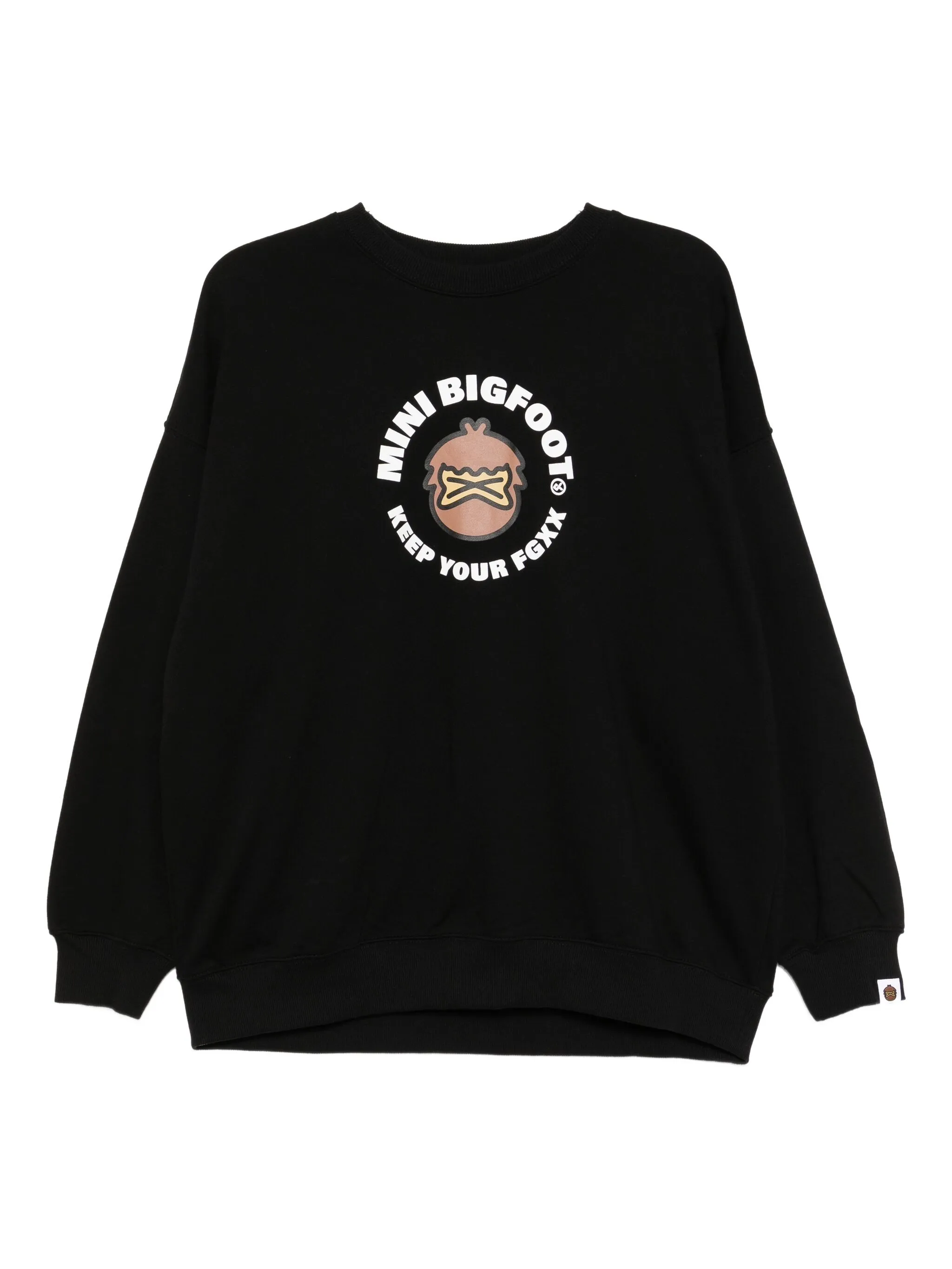 

Толстовка с графичным принтом Fingercroxx, черный