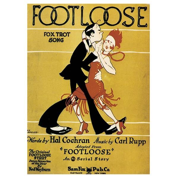 

Картина на холсте LegendArte Footloose, многоцветный