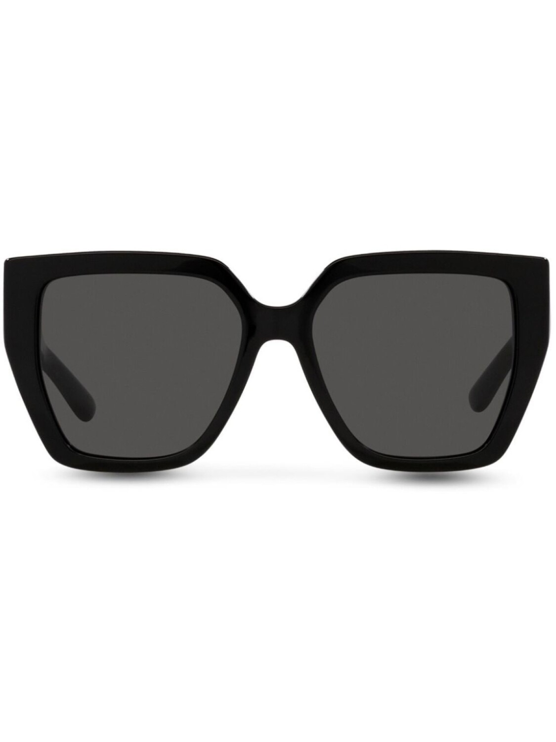 

Dolce & Gabbana Eyewear солнцезащитные очки в квадратной оправе с логотипом, черный