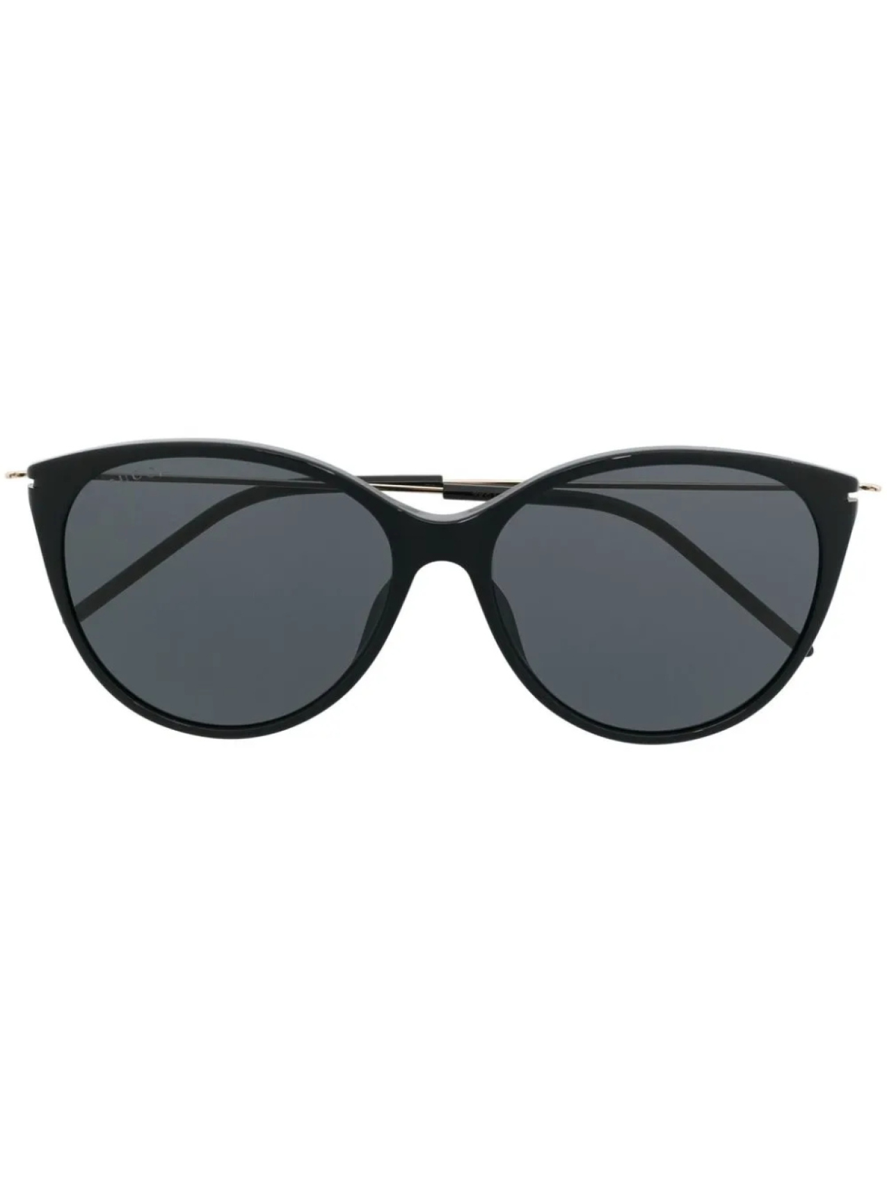 

Солнцезащитные очки в круглой оправе с логотипом Gucci Eyewear, черный