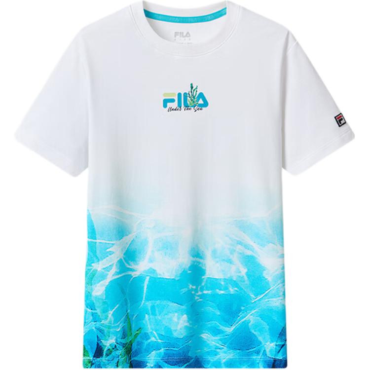 Футболка стандартная FILA KIDS, белый — фото 3