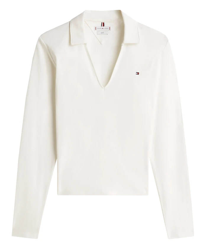 

Современное открытое поло Коди LS Tommy Hilfiger, белый