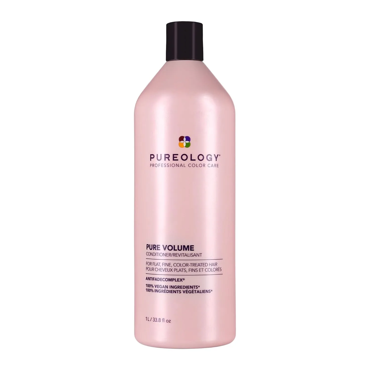 Кондиционер Pureology Pure Volume - придает объем и подвижность, легкий шампунь для тонких, без объема и окрашенных волос. 1000 мл (1 шт.)