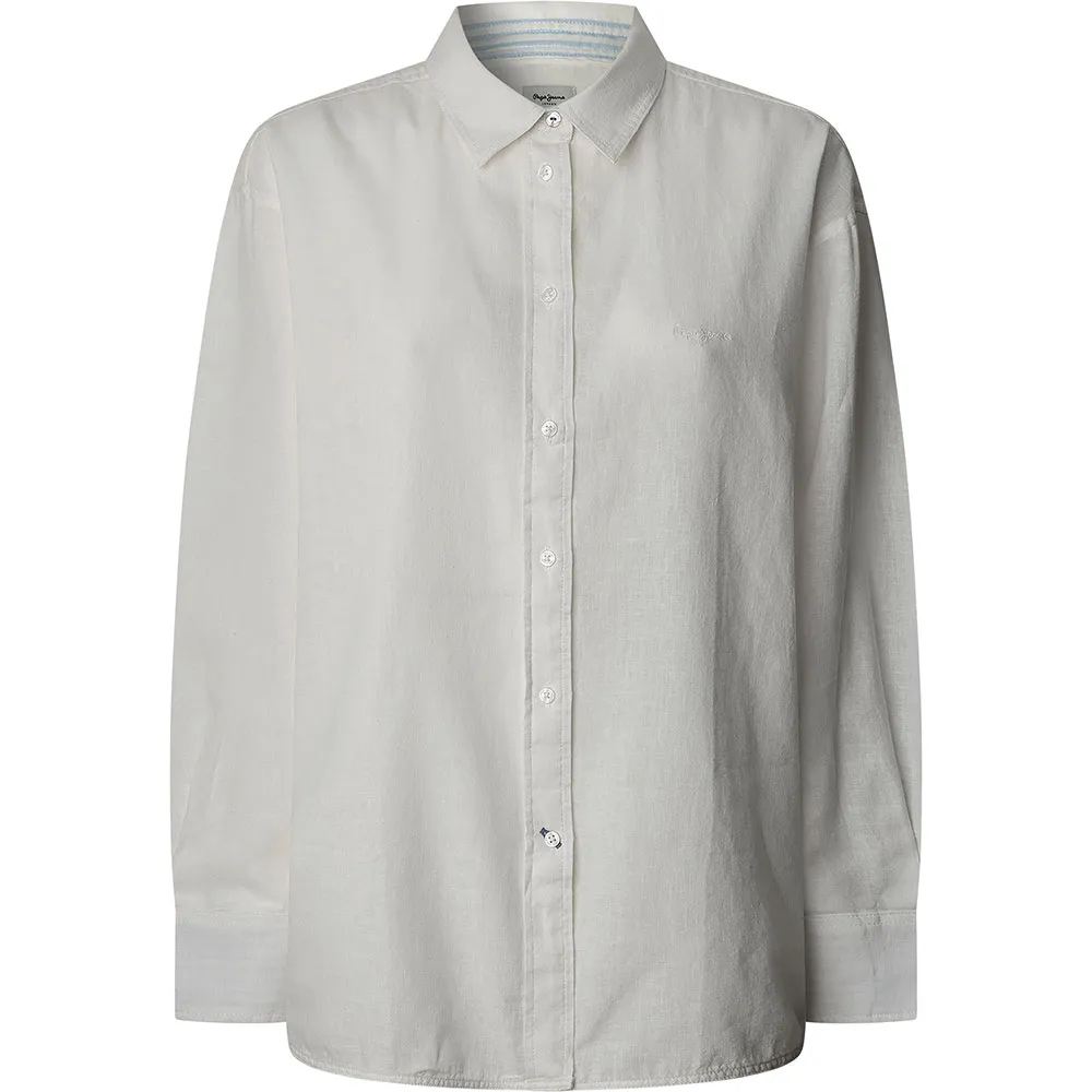 

Рубашка с длинным рукавом Pepe Jeans Chipper, белый
