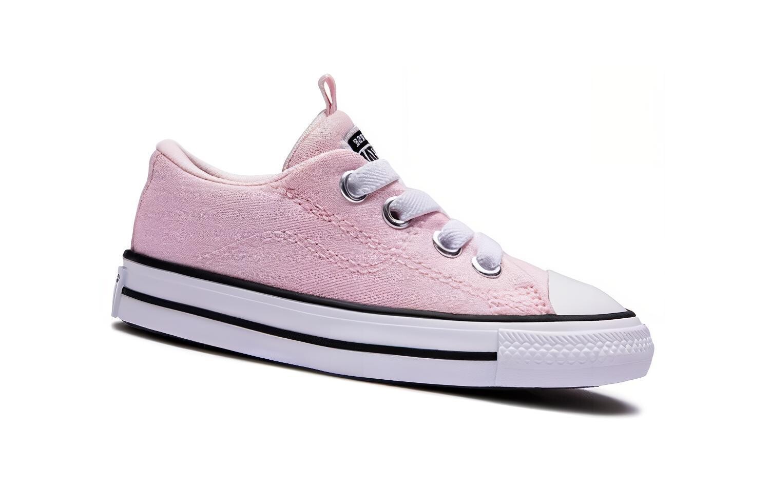 Ботинки Chuck Taylor All Star для малышей, кроссовки Converse, светло-розовый — фото 2