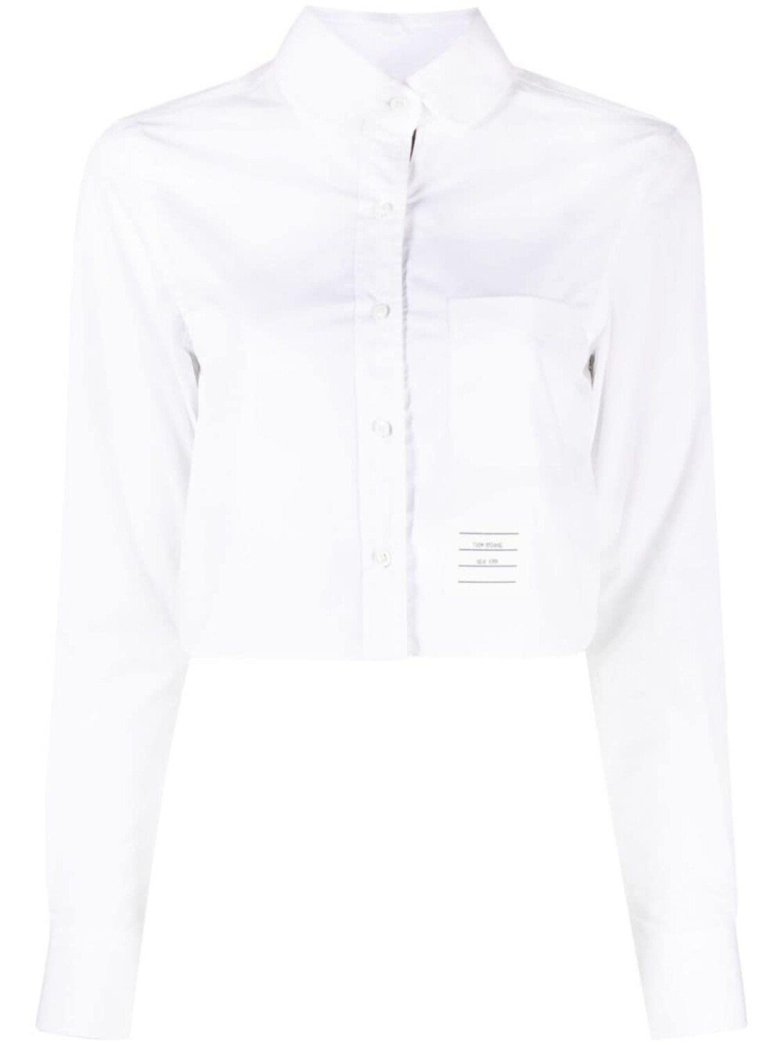 

Thom Browne джемпер с цветочным узором, белый