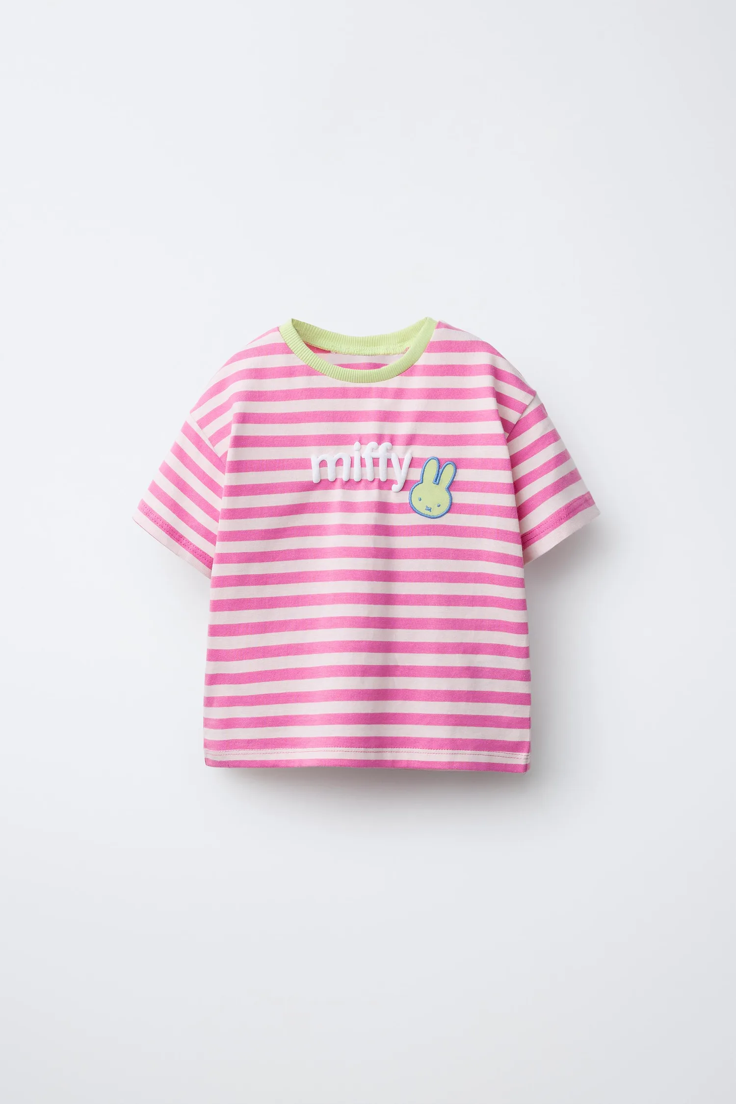 Пижама в полоску "миффи" от mercis bv 1,5-6 лет Zara, розовый — фото 2