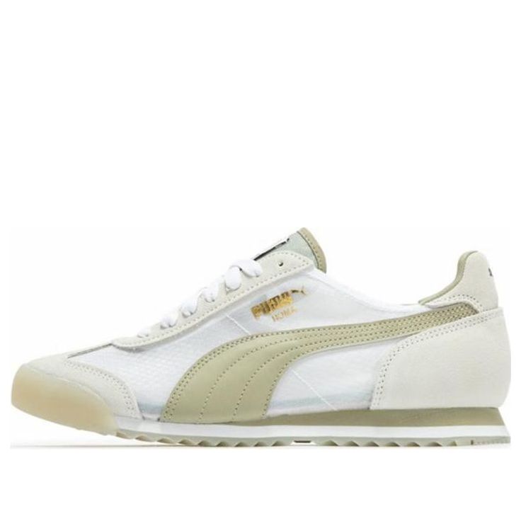 

Кроссовки PUMA Roma OG T Translucent 'White Green' 390666-03, белый