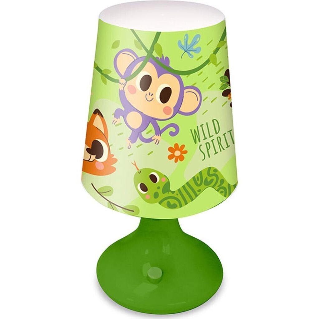 

Лесной мотив, ночной свет, лиса, обезьяна, чемпион KIDS LICENSING, мультиколор
