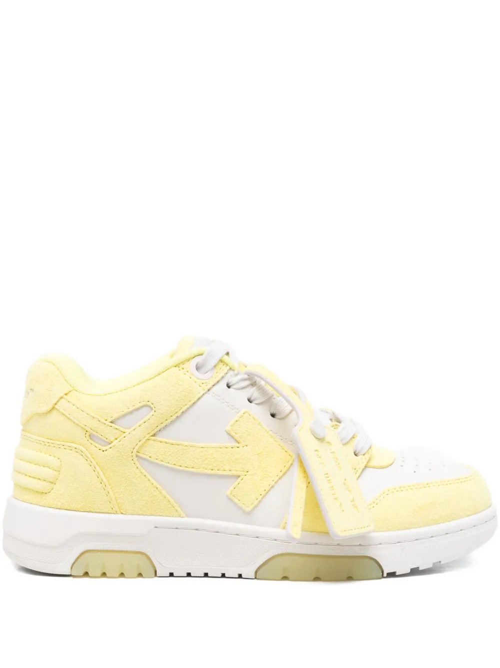 Кроссовки с логотипом Arrow Off-White, желтый