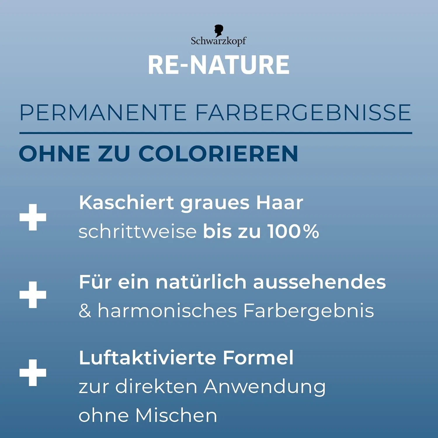 Крем для репигментации волос Men Perfect Re-Nature, 3 x 145 мл Re-Nature, Medium Blonde To Medium Brown Men — фото 2
