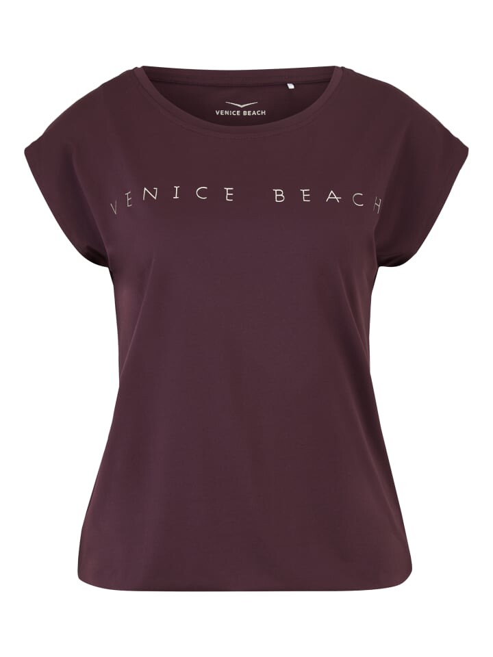 

Спортивная футболка Venice Beach VB Wonder, цвет dark grape