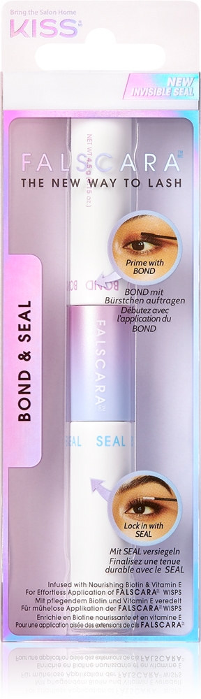 

Клей для ресниц Falscara Bond & Seal двойного назначения Kiss, 8,7 гр