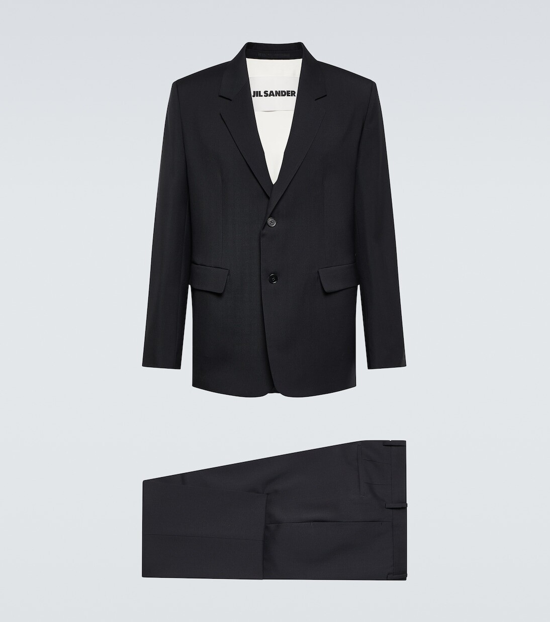 

Шерстяной костюм Jil Sander, синий