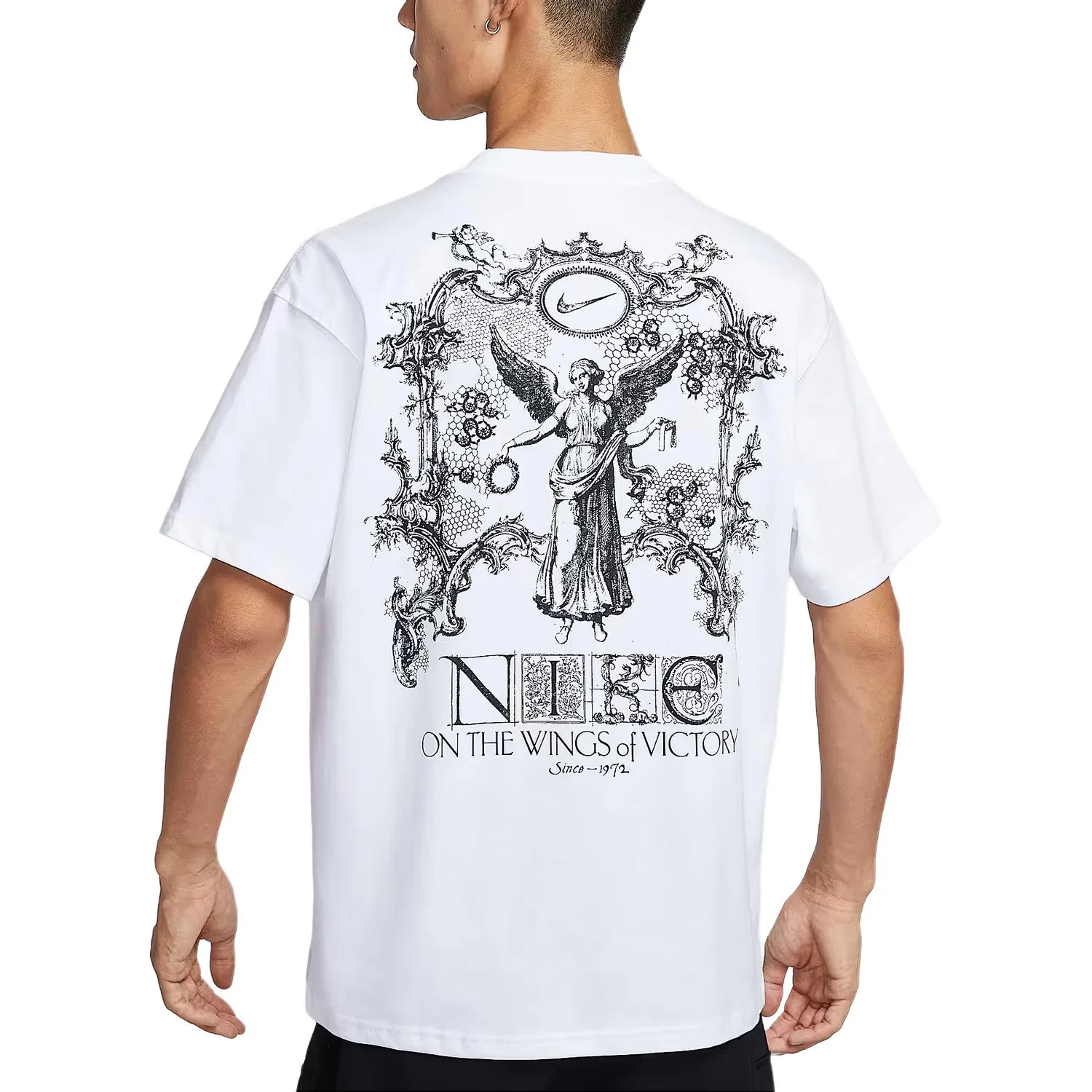 Футболка AS U NSW TEE M90 OC WINGS VICT IRONSTONE унисекс Nike, White