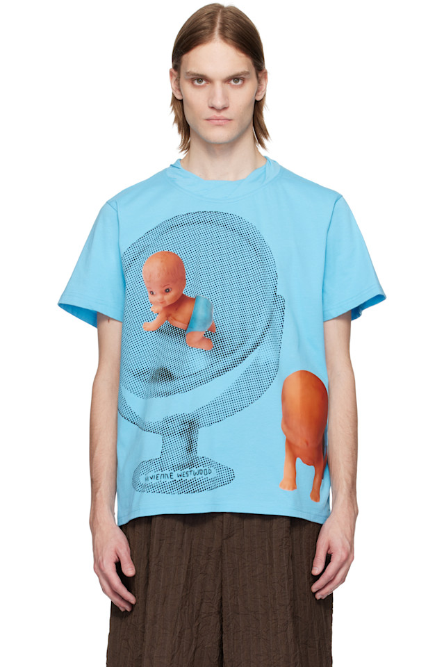 

Футболка Baby Isla Vivienne Westwood, синий