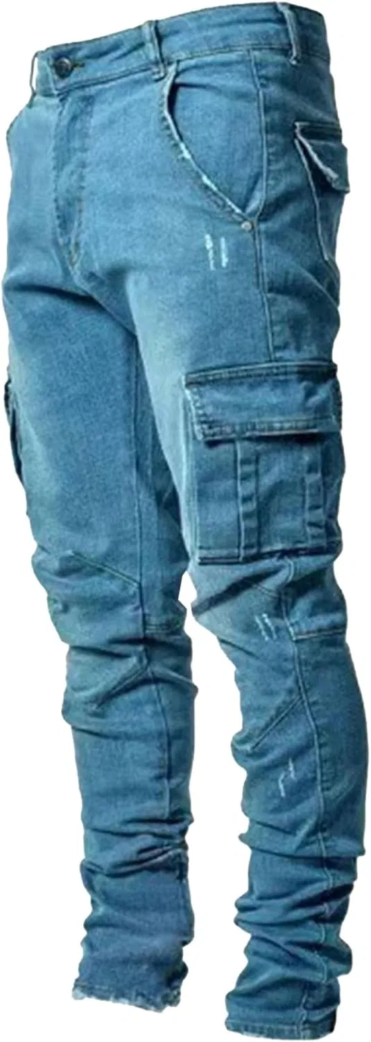 Джинсы Slim Fit, темно-синие