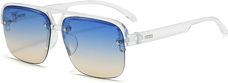 

Прямоугольные солнцезащитные очки для женщин и мужчин, модные повседневные солнцезащитные очки для женщин и мужчин, очки для защиты от УФ-излучения для активного отдыха KTUCN, C6