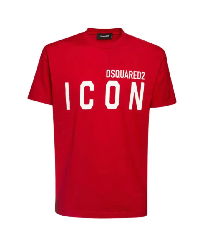 

Футболка с принтом Icon Dsquared2, красный
