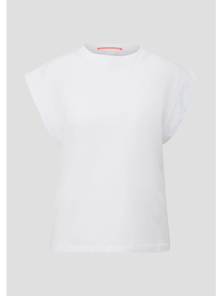 

QS Футболка белого цвета (0100), Белый, QS Футболка белого цвета (0100)