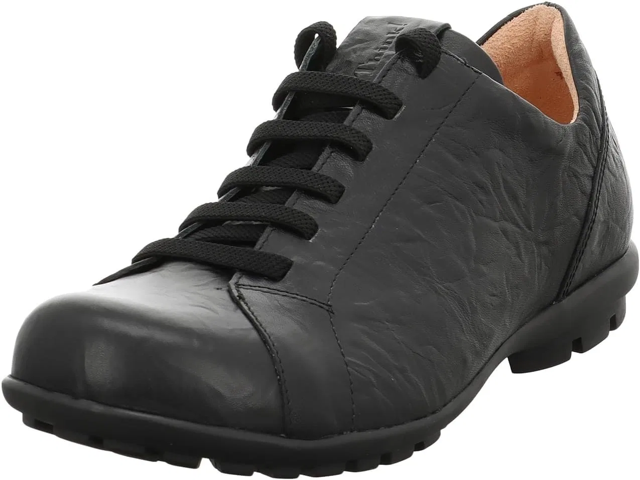 Think! Мужские кожаные кроссовки Herren Kong, Black 0000