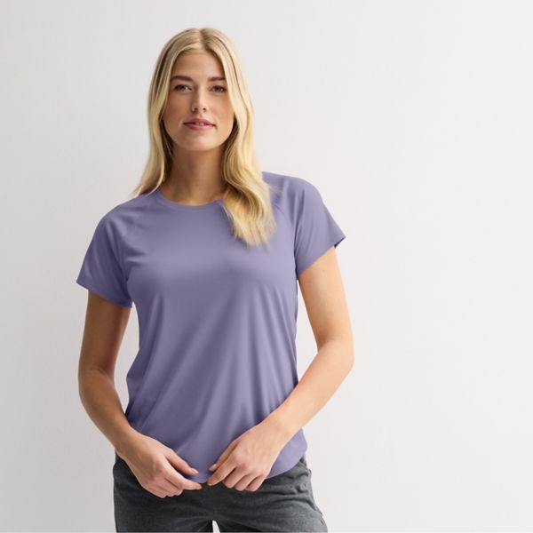 

Маленькая футболка Dry Tek Tek Gear, цвет joey purple