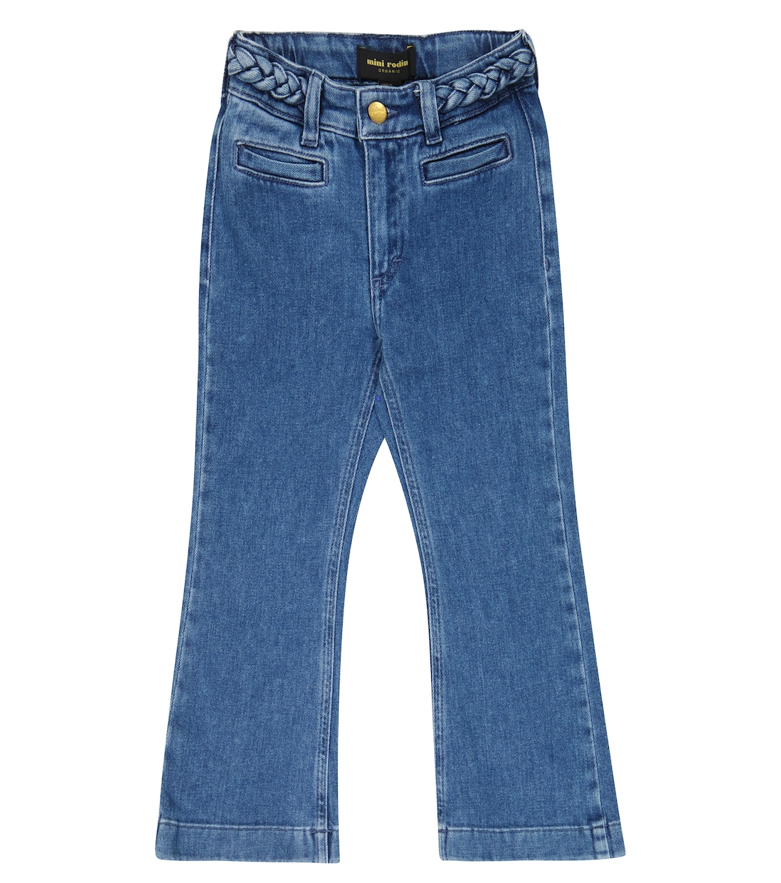 

Расклешенные джинсы Frisco Mini Rodini, синий