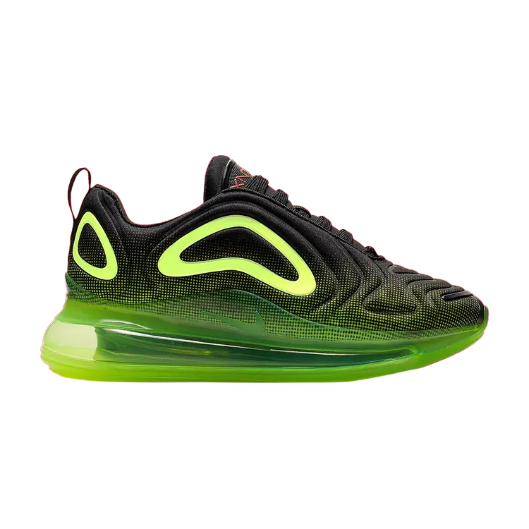 

Кроссовки Nike Air Max 720 GS 'Black Volt', черный