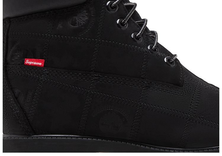 Водонепроницаемые ботинки Supreme x Timberland 6 Inch Premium, черный — фото 2