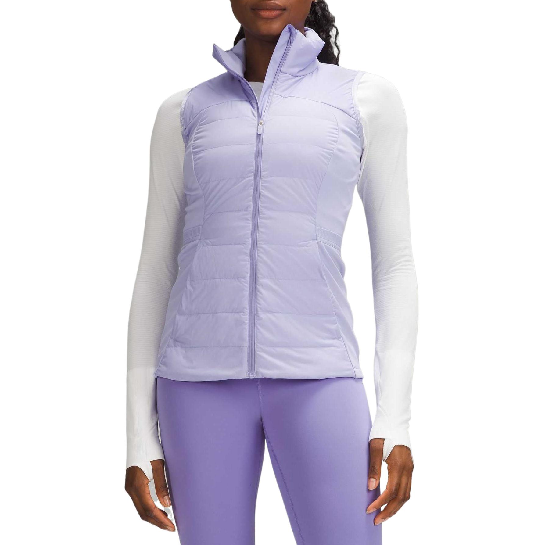 

Женская утепленная жилетка Down For It All Lululemon, lilac smokey mauve/lism