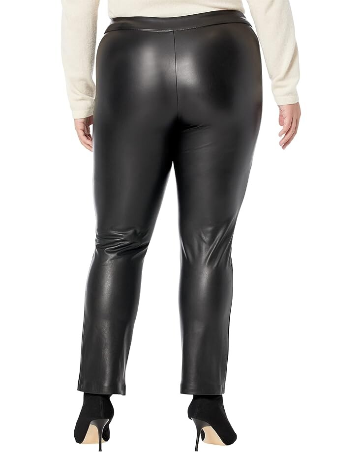 

Брюки Lisette L Montreal Verona Faux Leather Ankle Pants, черный