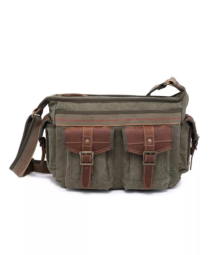 

Почтовая сумка Turtle Ridge Canvas TSD BRAND, зеленый
