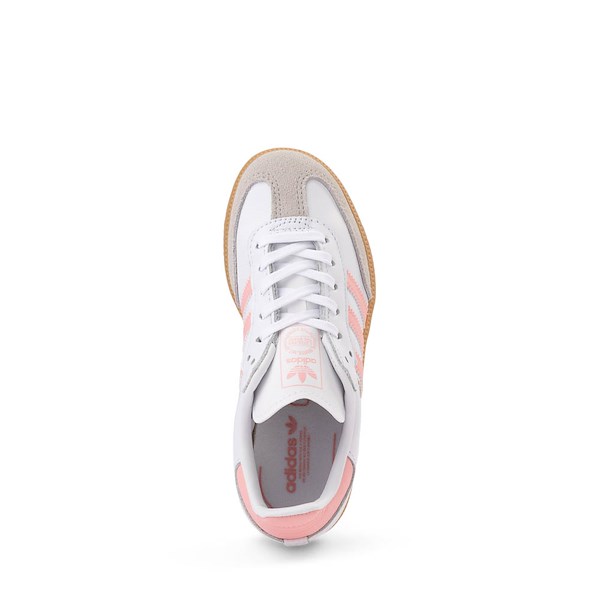 Кроссовки adidas Samba OG Athletic Shoe, цвет White/Semi Pink Spark/Gum — фото 2